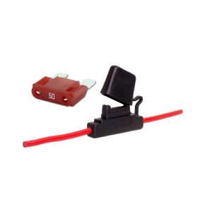 ANTENERGY IN LINE 100A BLADE FUSE HOLDER DUAL BATTERY SYSTEM WEATHERPROOF ATS