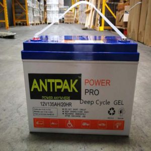 4WD SOLAR WIND 12V 135AH GEL DEEP CYCLE BATTERY FOR CARAVAN MARINE SEALED VRLA